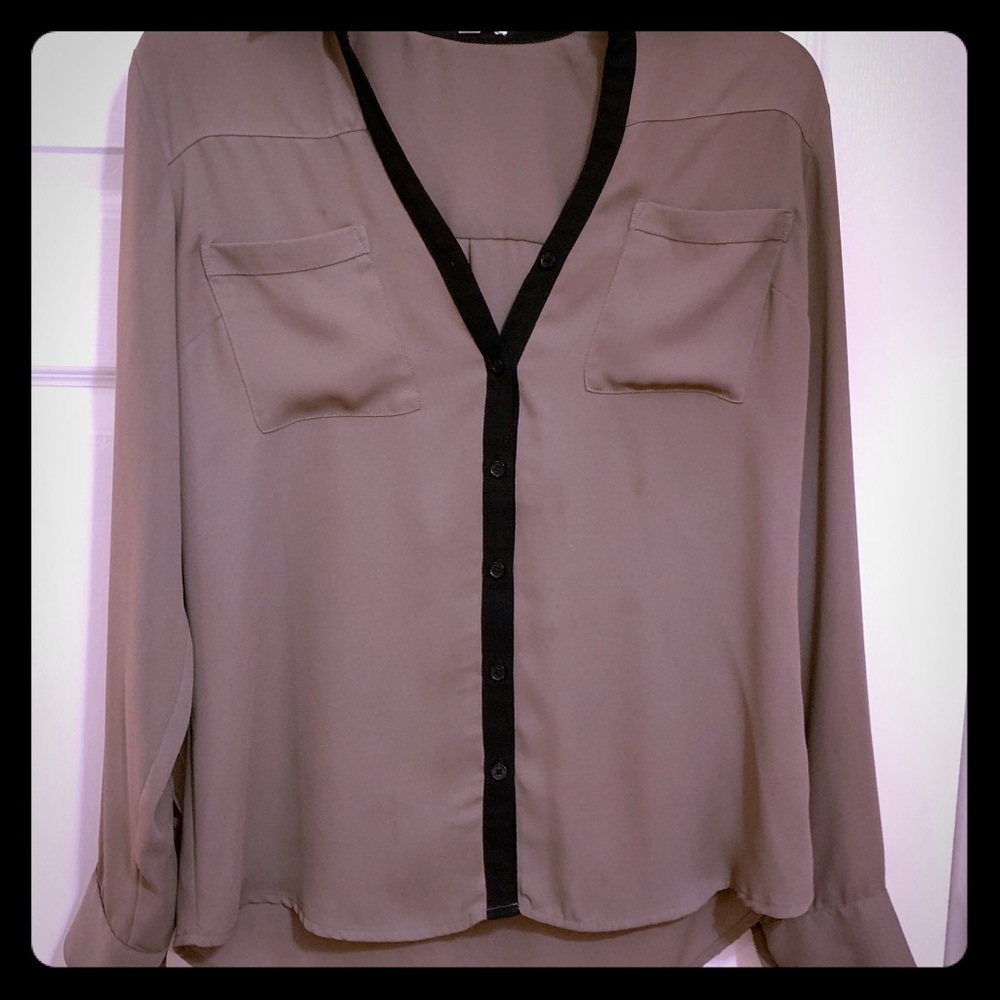 Express long sleeve blouse